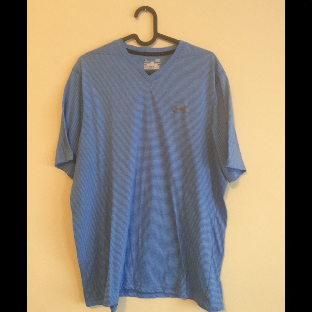 Blue or Red Under Armour Threadborne Heatgear Tees